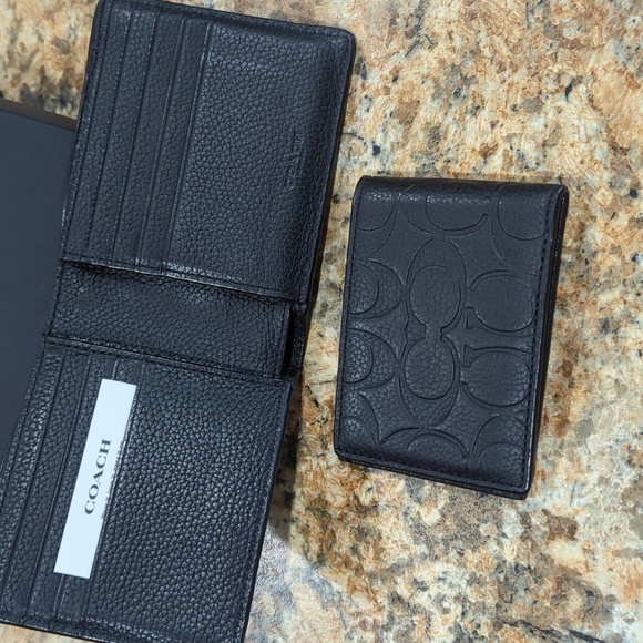 Men’s Coach 3 In 1 Wallet In Signature Leather - Picture 8 of 12
